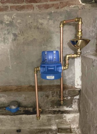 Hele huis inbouw- ijzer waterfilter hoofd-waterleiding - Aquaphor 