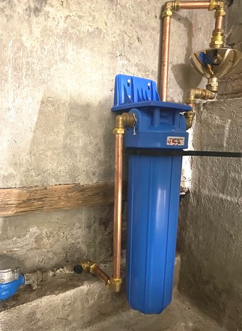 Hele huis inbouw- sediment waterfilter  - Aquaphor 